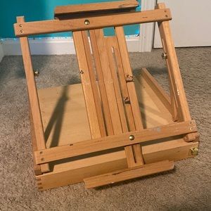 Painting Easel with Drawers